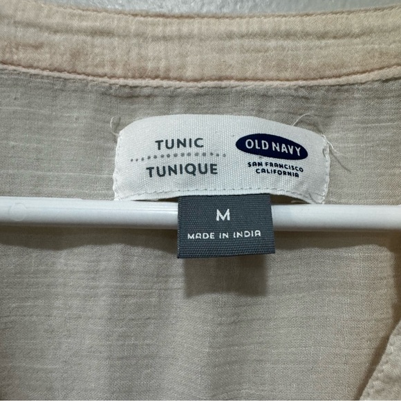 Old navy crinkle gauze tunic medium - Picture 6 of 6